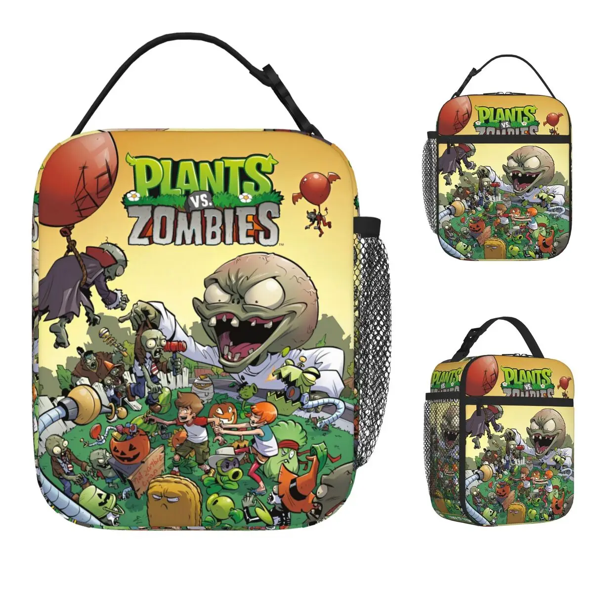saco-de-almoco-isolado-plantas-vs-zumbis-pvz-jogo-dos-desenhos-animados-cartaz-engracado-lancheira-caixa-de-comida-nova-chegada-refrigerador-termico-bento-caixa-viagem