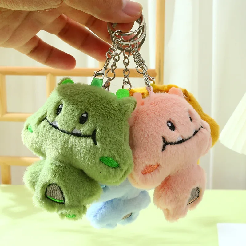 Stuffed Animals Plush Kawaii Cartoon Dinosaur Pendant Plush Toys Juguetes Backpack Pendant Brithday Gift for Best Friend