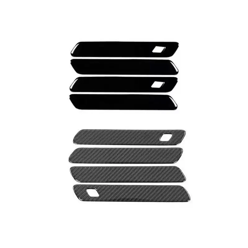 4pcs Car Drip Glue Door Handle Cover Anti Scratch Protect For GWM WEY 07 2023-Present Auto External Decoration Accessories