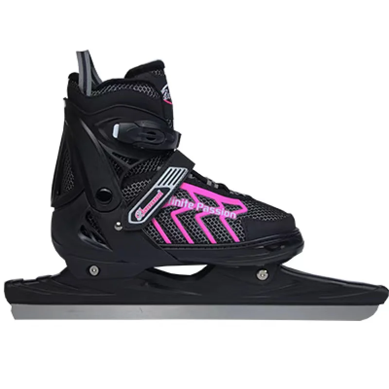 Professional Adjustable Ice Hockey Skates Shoes,Stainless Steel Thermal Knife, Skating Blade Sneakers, Breathable