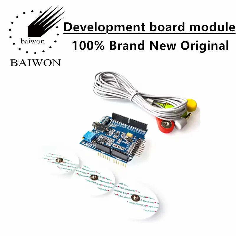 Módulo Sensor EMG de Placa Extendida para ECG/EMG/EKG con Protección SHIELD