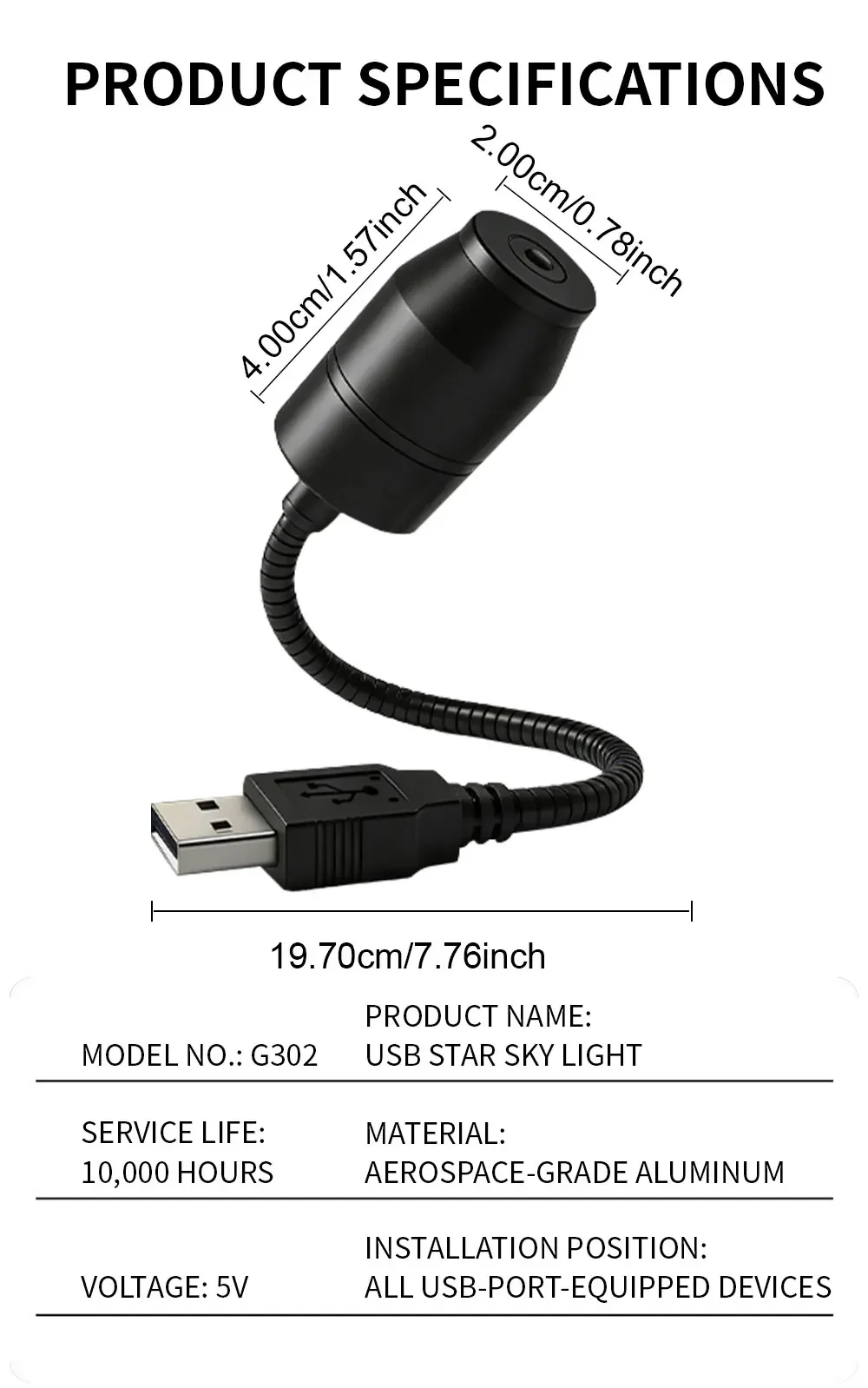 Auto-Innenraumbeleuchtung Dach-Sternenlicht USB LED Sternenhimmel-Projektor Dekoration Nacht-Party-Dekor Romantisches Saturn-Galaxie-Licht – Detail 10