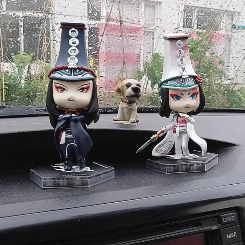 

Painting World Jianghu Black And White Impermanence Figurine Chang Xuanling Chang Haoling Model Doll Collectible Series Gift