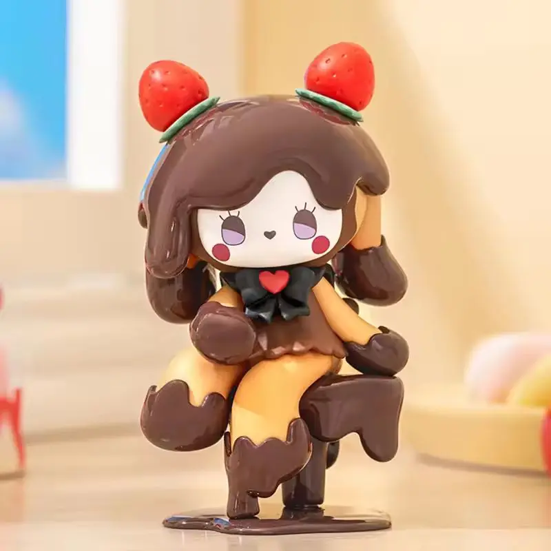 أصيلة إيما سيكريت فورست الحب الدوبامين سلسلة صندوق أعمى العصرية اللعب الإبداعية دمية اليدوية صندوق غامض حلية فتاة Gif