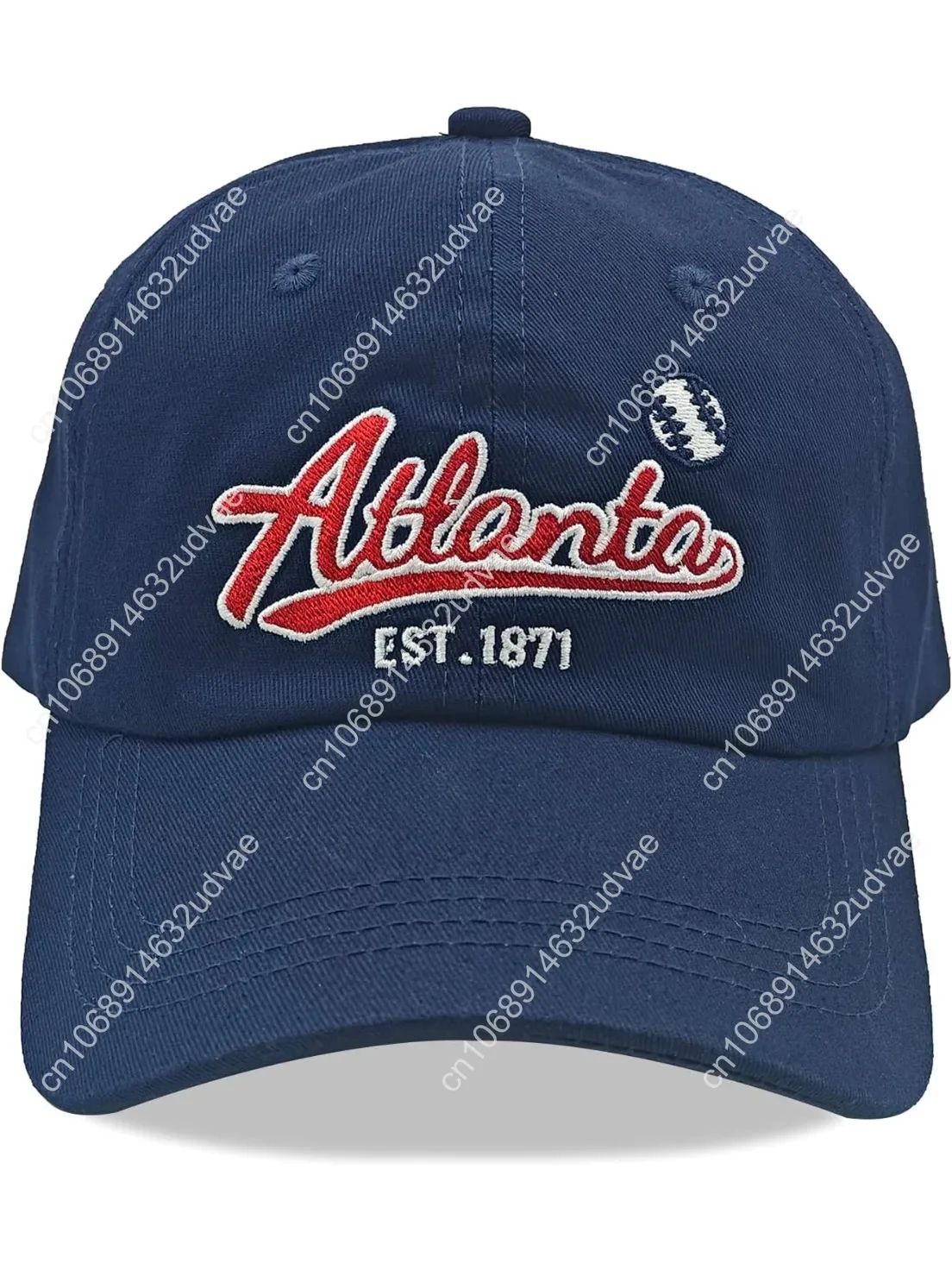 

Atlanta 1871 Series Football Hat Cap Hat Classic Vintage Embroidered Hat Cap for Men Women Teenager Cap Adjustable