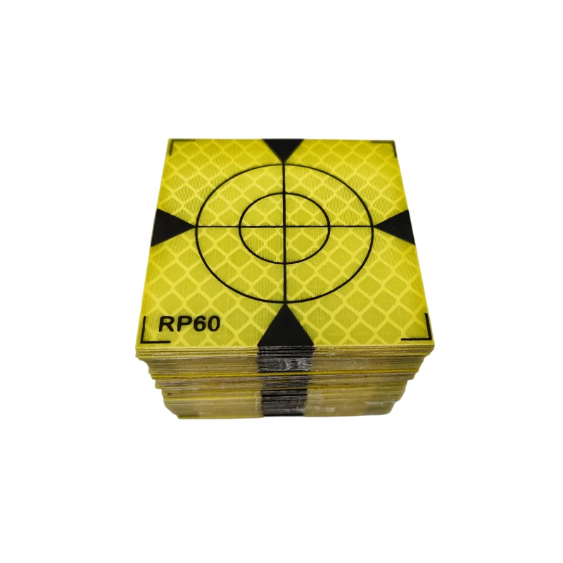 50/100pcs Reflector Sheet Reflective Tape Target Total Station Measurement Reflector Target RP60mm