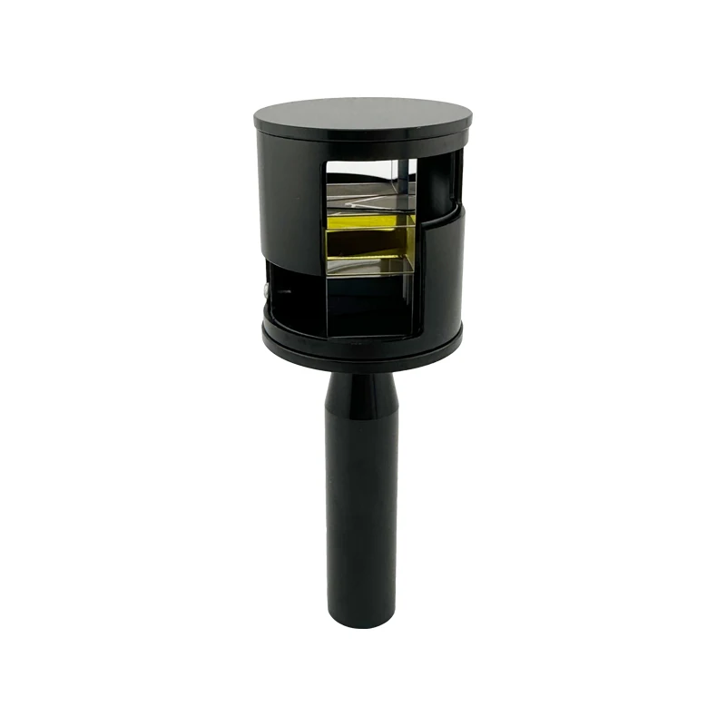 Optical Square Double Right Angle Prism for Leica Total Station Surveying Instrument With Storage Pouch