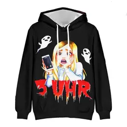 2022 Rebekah Wing Merch Beki Pluizige 3D Hoodie Lange Mouw Vrouwen Mannen Hoodie Harajuku Streetwear Kids Kawaii Tops Y2K Kleding