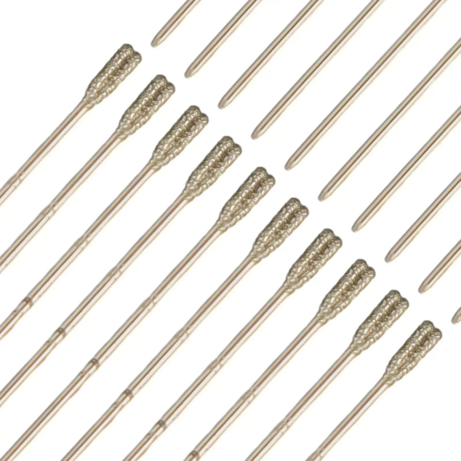 20pcs 1mm Lapidary Drill Bits Mini Diamond Coated Lapidary Drill Bits Solid Bits Needle For Jewelry Agate Ceramic Drill Holes