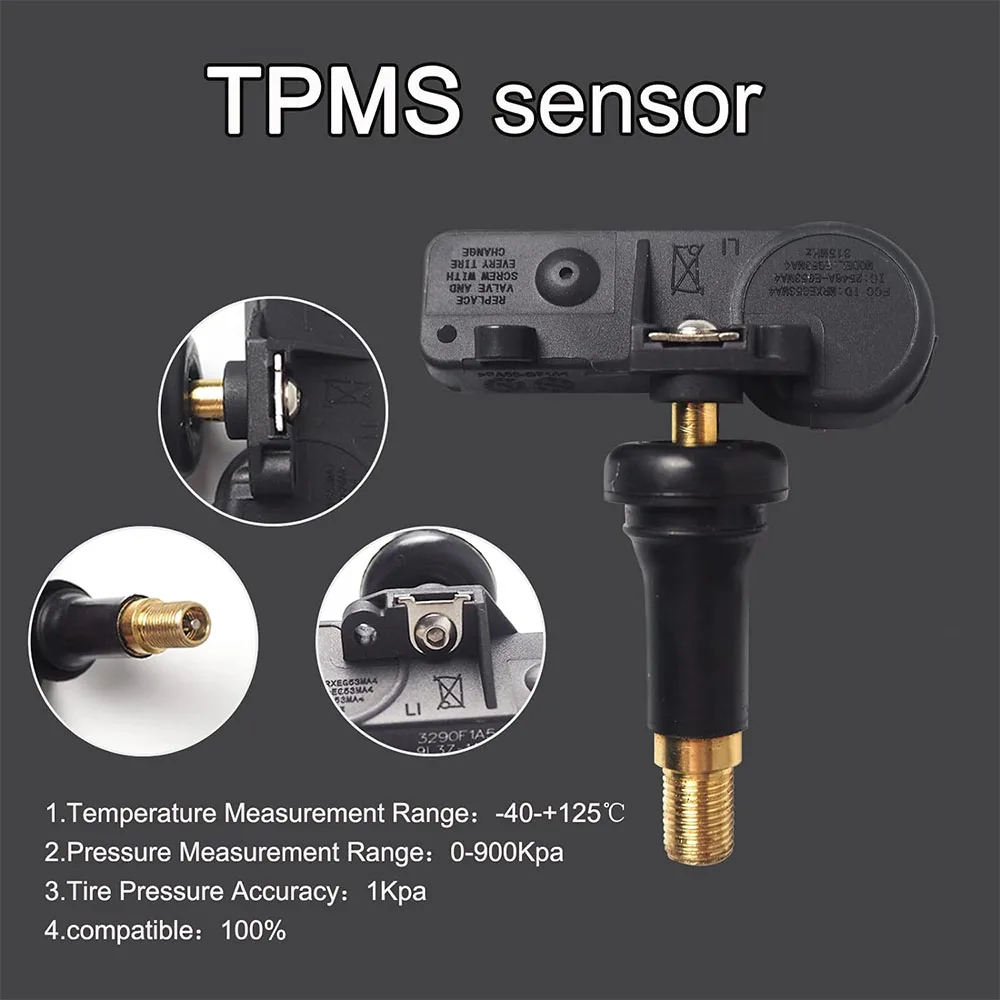 High Quality 9L3Z1A189A 9L3Z-1A189-A 315MHz TPMS TPMS Sensor For Focus Edge Fiesta Mustang Lincoln Navigator MKZ MKC MKT Milan