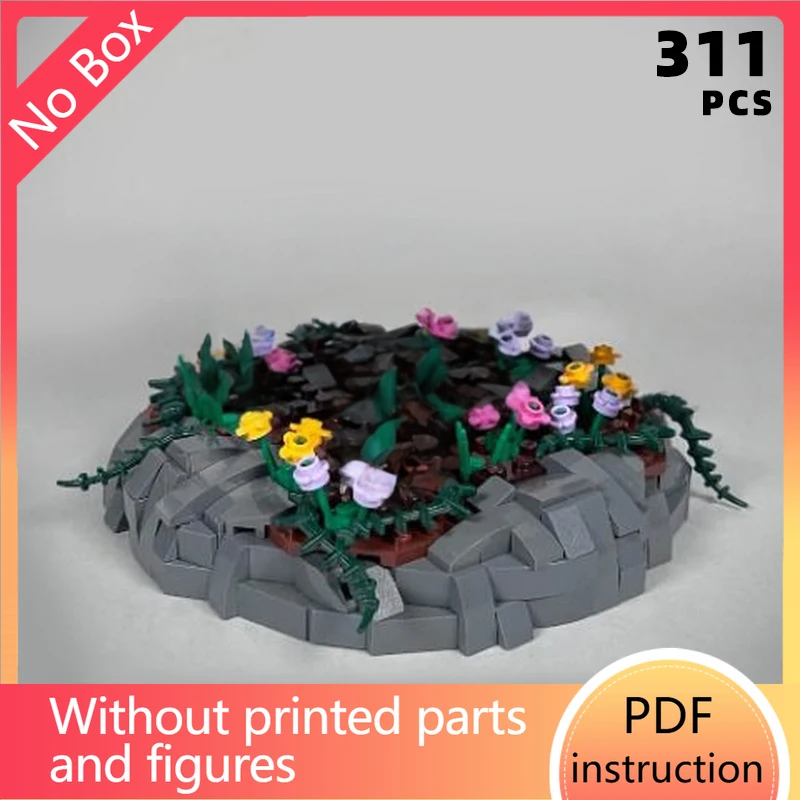 

Культовая душистая игра NPC Boss Battle Scene Monster Ring Персонаж Строительные блоки MOC Продукт Кирпичи для фанатов Геймер Подарок