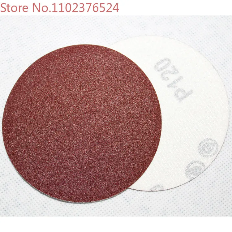 

Special sandpaper grinding disc circular sandpaper backing self-adhesive flocking large sandpaper 9 "225mm