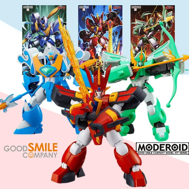 Good Smile Company MODEROID Mado King Super Granzort Winzert Aquabeat full Action Anime model kit Assembly toy gift for kids