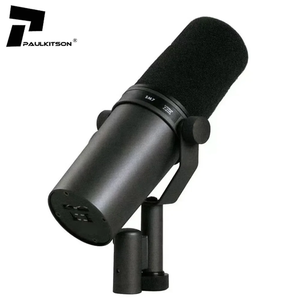 Micrófono Vocal dinámico SM7B, micrófono profesional para grabación de estudio, micrófono de Podcasting