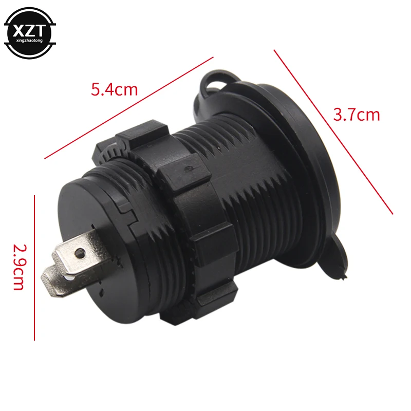 5V 4.2A Universal Car Charger Cigarette Lighter Waterproof Dual USB Ports Auto Adapter Phone Charger For Iphone Xiaomi Huawei
