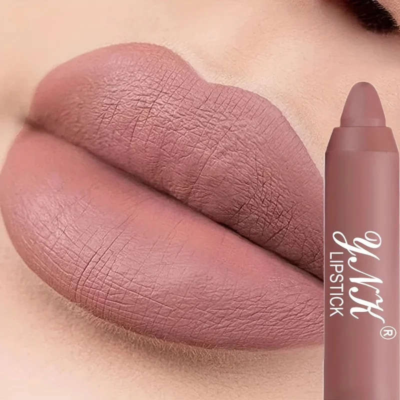 Nude Series Velvet Matte Lipstick Pencil Waterproof Long Lasting Red Lip Stick Non-Stick Cup Makeup Lip Tint Pen Kosmetyczny makijaż