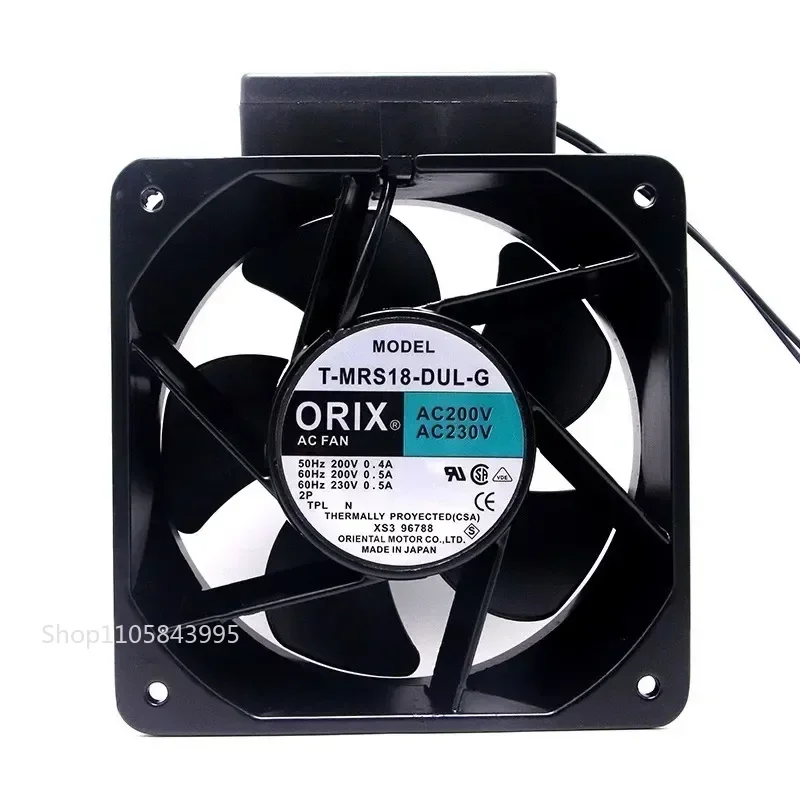 for ORIX T-MRS18-DUL-G Industrial Cooling Fan