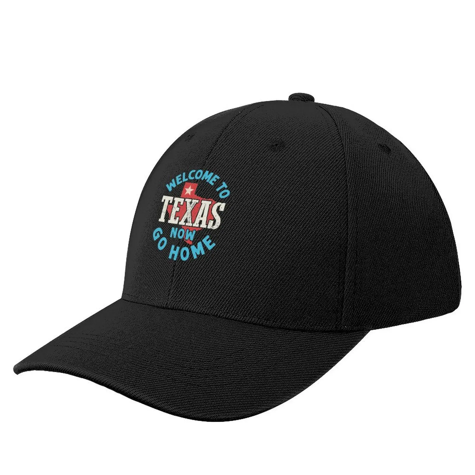 

Welcome to Texas Now Go Home Baseball Cap Bobble Hat |-F-| Snap Back Hat Hats For Women Men's