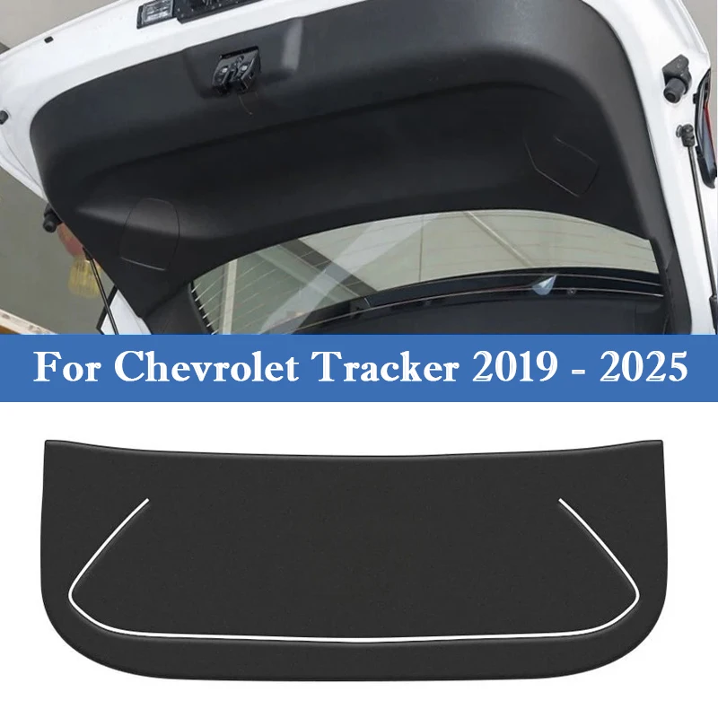 

For Chevrolet Tracker RS 2019-2025 Car Trunk Door Anti Kick Pad Tailgate Anti-Scratch Protective Sticker Interior Cargo Liner