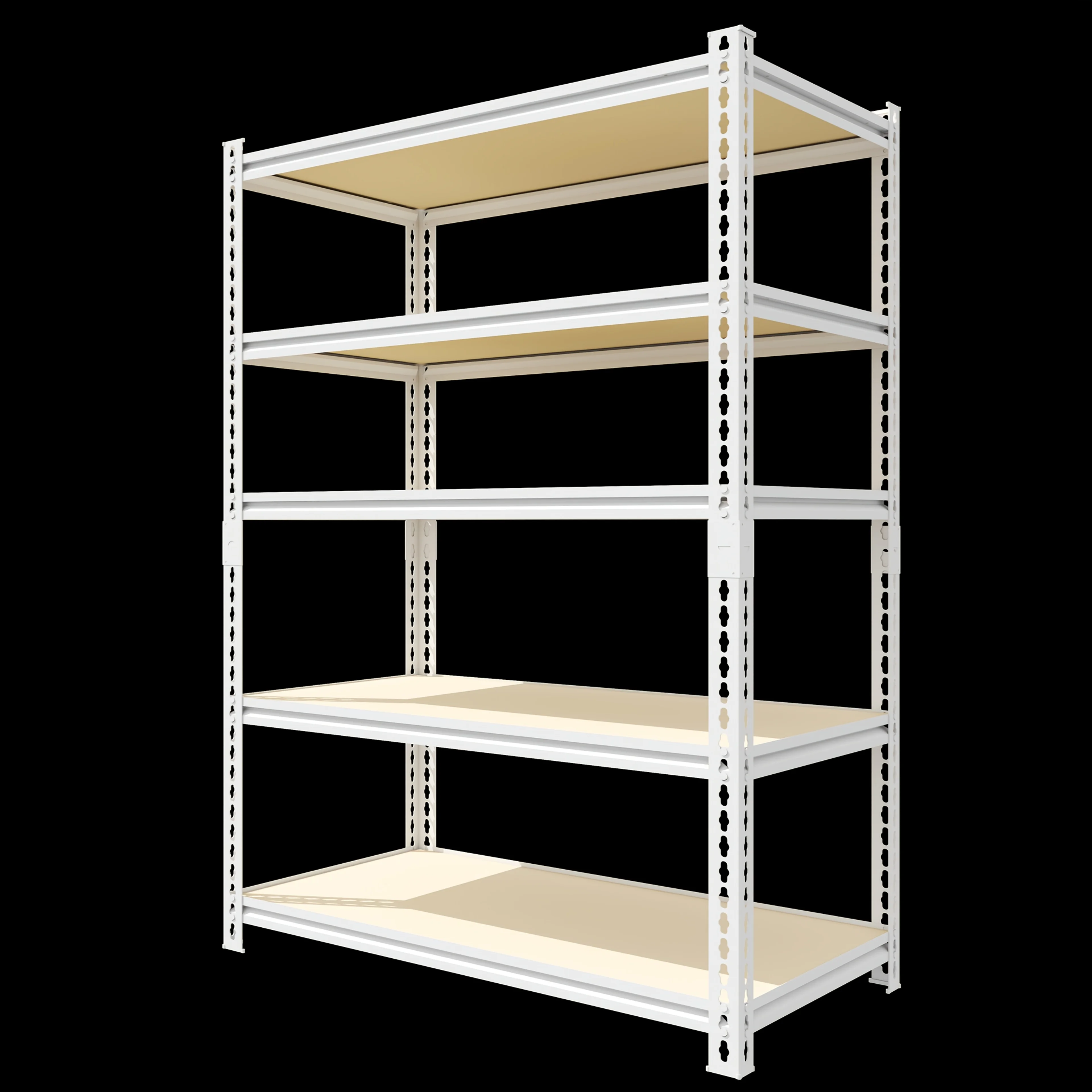 

Heavy-duty Garage Shelving - 72" H Metal Storage Shelves, 2000 Lbs Capacity, Adjustable Height, Easy Assembly - Industrial-grade Storage Racks, Multi-purpose Storage Shelves, Reinforced Durable Shelving, Home Organization, Practical Storage Solution