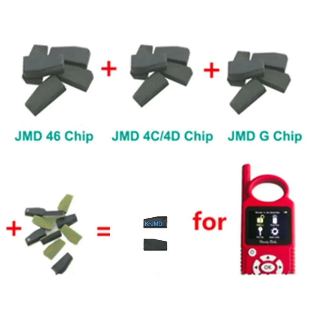 10pcs /lot Original JMD Blue King chip for CBAY Handy Baby Key Copier to Clone 46/4C/4D/G blue Chip JMD