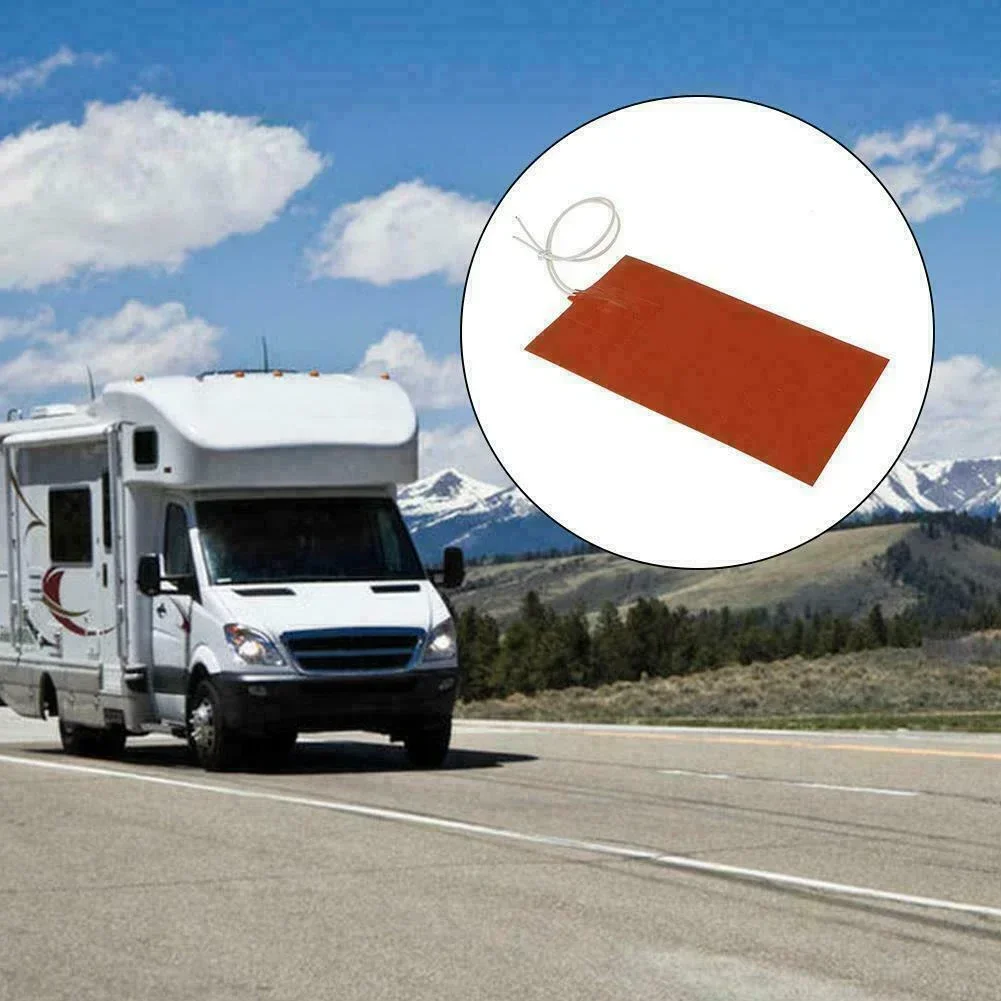 Thermostat Equipped Water Holding Tank Heater Pad For Motorhomes And RV Trailers Prevent Freezing In Cold Weather