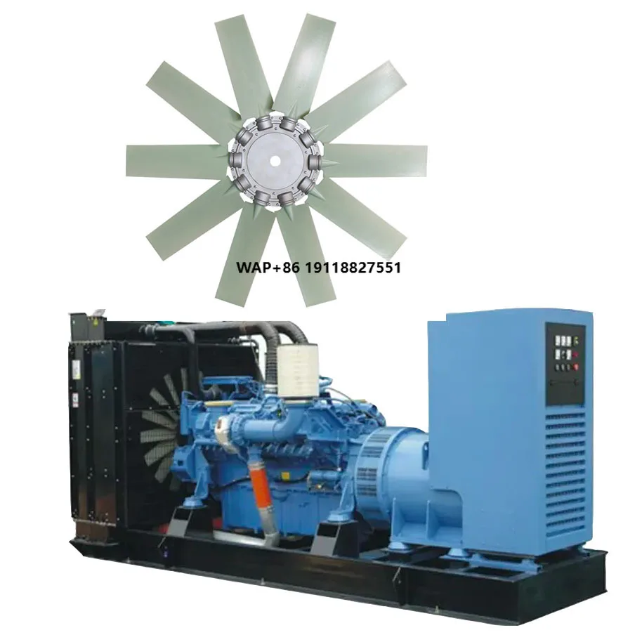 

10 Nylon Leaves Fan Impellers Fire Channel Fan Axial Fan for Engine