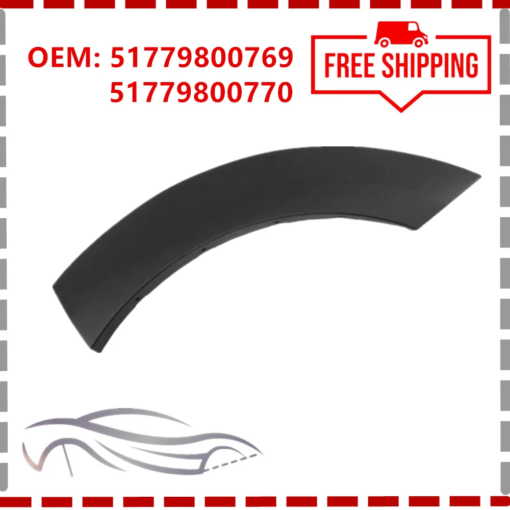 

51779800769 51779800770 Left Right Wheel Eyebrow Arch Wheel Trim Cover Fit for Mini Cooper Countryman R60 2010-2016