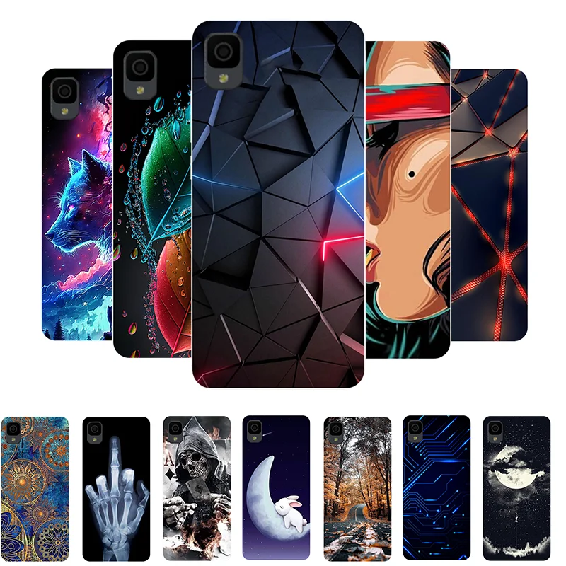 For TCL 30 Z Case Silicone Back Cover Phone Case For TCL 30Z T602DL Soft Case for TCL30 Z TCL30Z Funda Cartoon