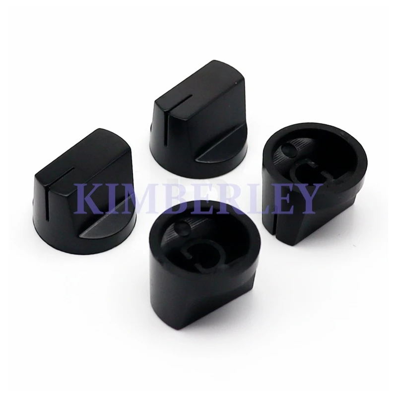 10PCS Potentiometer Knob Cap Plastic Knob Switch Cap two-color Knob Power Amplifier Sound Volume Adjustment Knob Cap