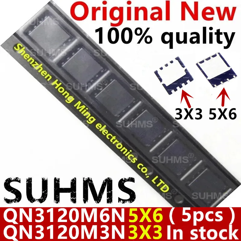 

(5piece)100% New QN3120M6N QN3120M3N QN3120 QN3120M N3120M QFN-8