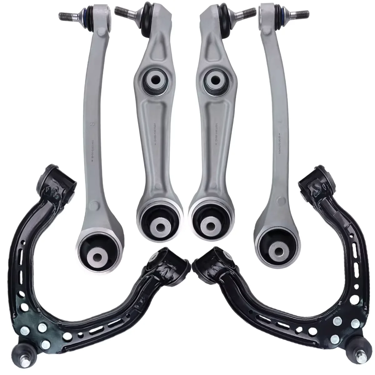 

Svenubee 6pcs Front Upper Lower Control Arm Kits for Tesla Model S 2012-2022 104157500B 600666400C 104157100B 162034600A