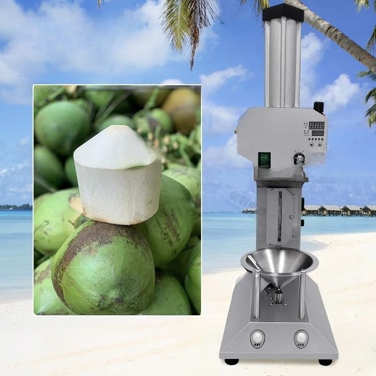 Vietnam large and small green coconut scraping machine fruit processing coconut peeling machine
