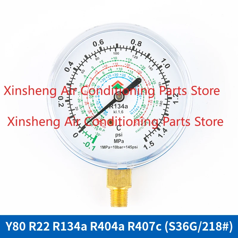 Household  Air Condition Fluorine Cool Gas Meter Valve High Low Pressures Manifold Gauges Set for R410a R134a R22 R404a