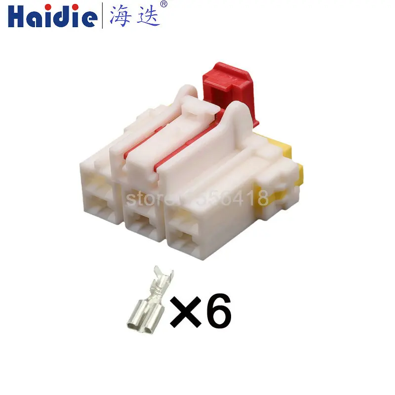 1-20 sets  6pin auto cable housing plug ignition plug coil socket conncetor MG650887