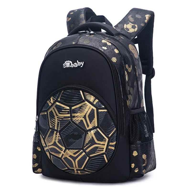 High-Grade School Bags For Boys New Primary 1-3 Grade School Orthopedic  Backpack Football Bag For Kids Satchel Knapsack Mochila