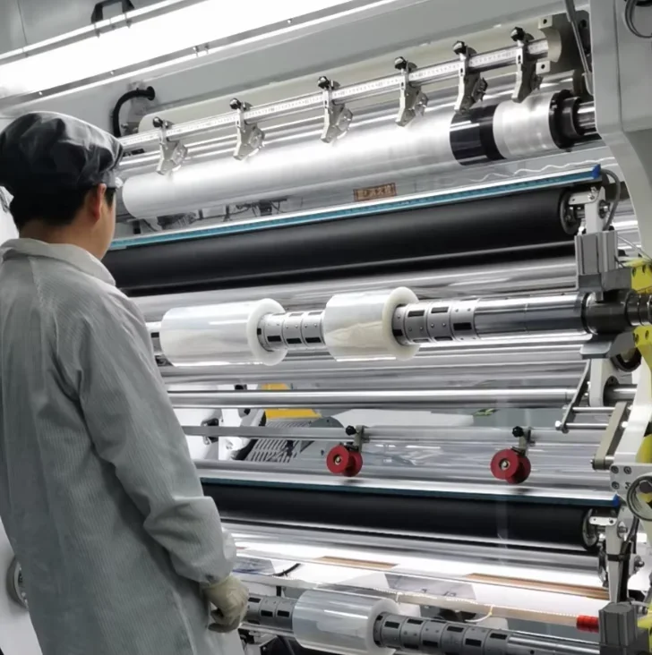 2025 رائجة البيع بالجملة Etfe فيلم 25-100μm عرض مخصص لفة الفيلم للمواد الطبية المقاومة