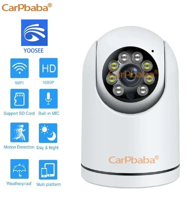 

CARPBABA YOOSEE 2MP WIFI IP Camera Surveillance Full Color Night Vision Security Protection Wireless Baby Monitor Smart Home