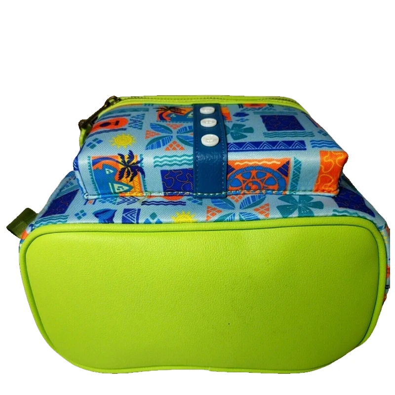 Olu Mel Turtle Duffy Cartoon Anime Collage Mini Backpack Casual Bag for Girlfriend Gift