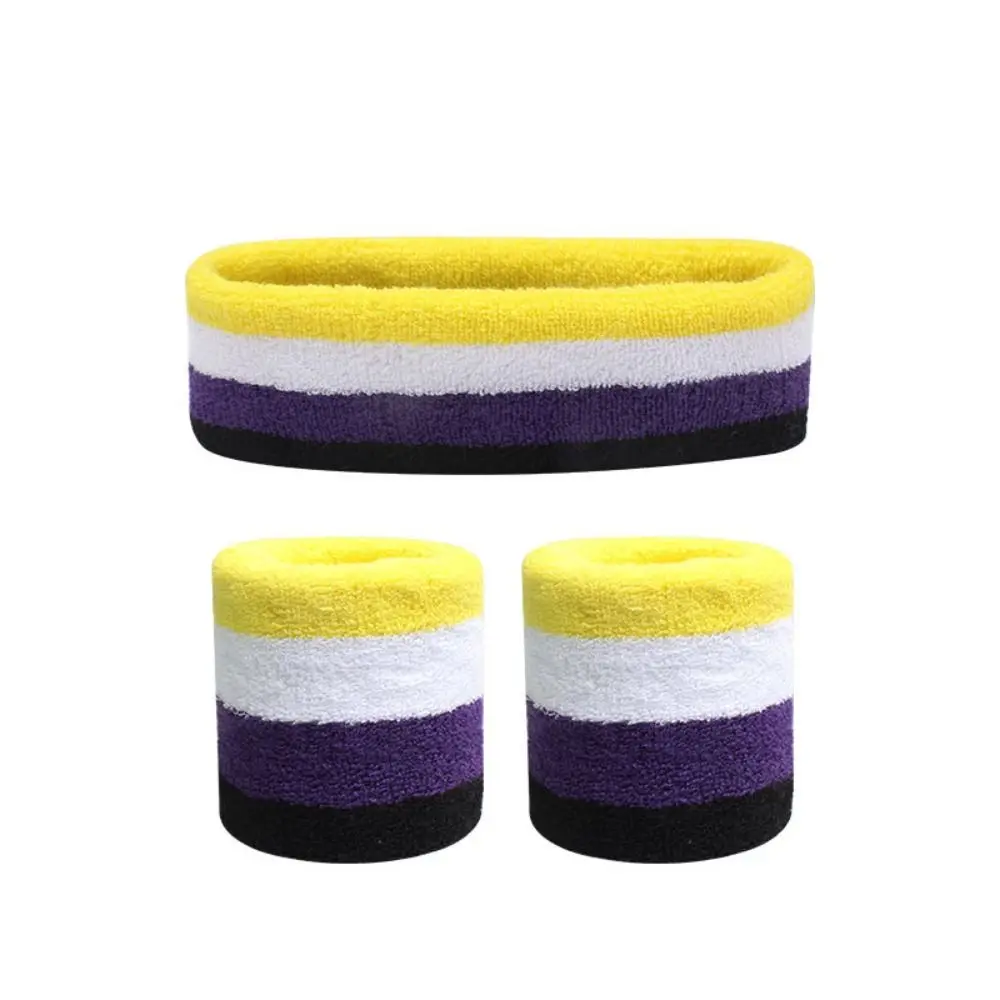 Head Sweat Bands Kids Basketball Absorbent Band Wrist Band Mens Sports Headband Sweat Headband Sweatband Wristband