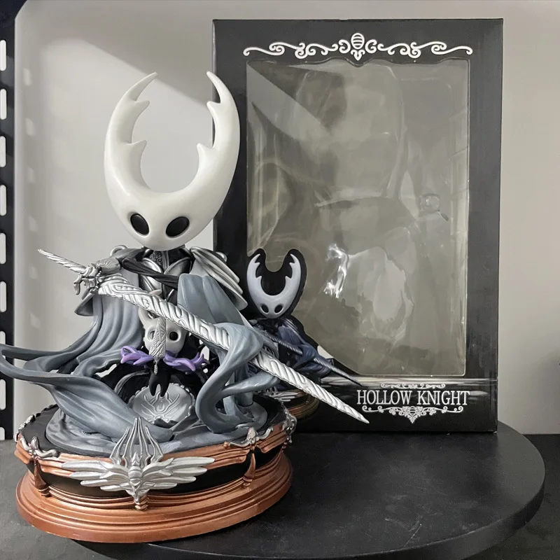 

GK Hollow Knight Senior Pure Vessel Statue Figurine Model Desktop Ornament Game Anime Merchandise For Boy's Christmas Gift