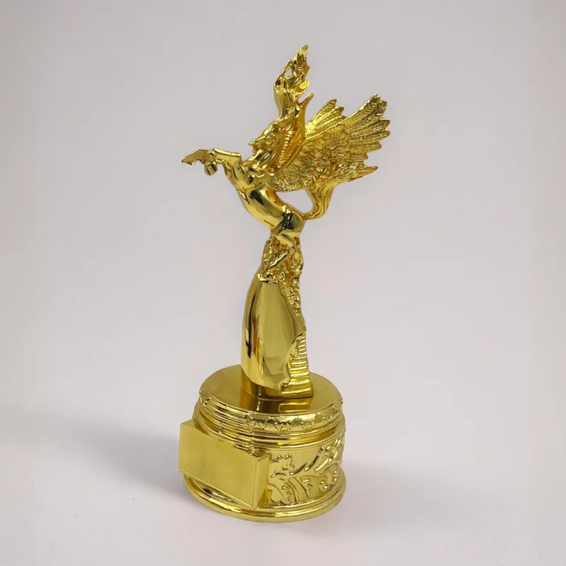 Crown Heart Pegasus Trophy Company School Dance Sports Meeting Annual Award Medal High-Grade Metal