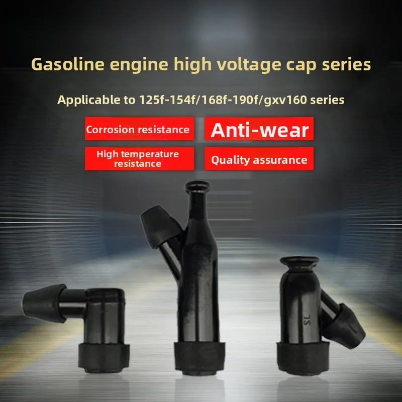 Gas-oline Generator Parts 152F168F173F190F/GXV160 Spark Plug Cap 2/3-6.5KW Engine