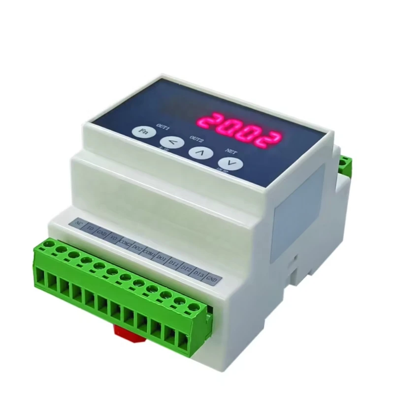 

Rail type load cell amplifier RS485 Modbus RTU