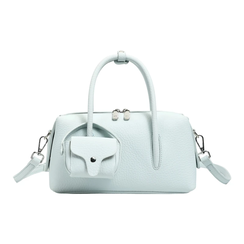 

Elegant Fashion Diaper Bag For Women Minimalist Leather Crossbody Bag Luxury Simple Vintage Designer Tote