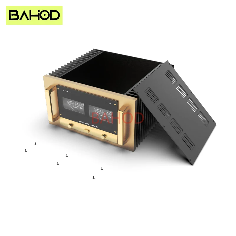 BAHOD replica Accuphase A65 all-aluminum chassis enclosure 480*262*426mm Class A all-aluminum amplifier chassis enclosure