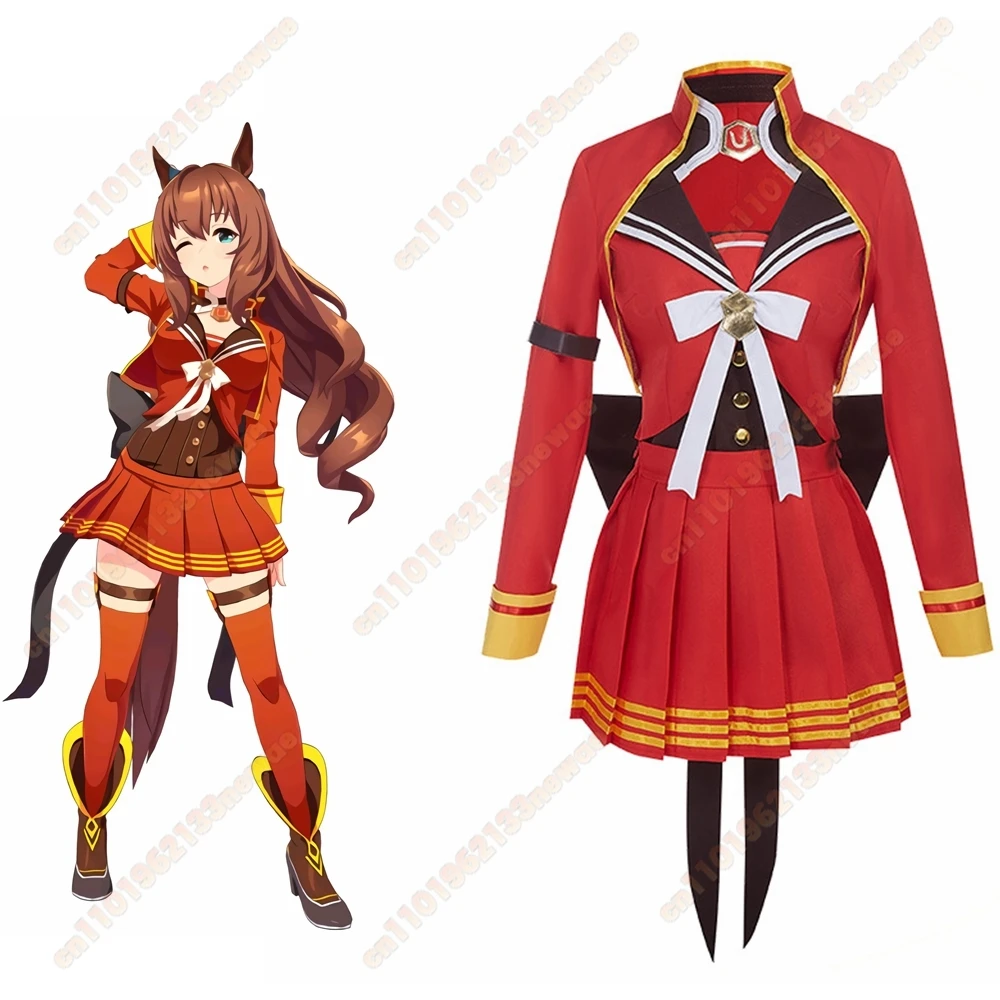 مينيسو 2025 للجنسين أنيمي كوس جميلة ديربي ماروزينسكي أزياء تنكرية لحفلات الهالوين وأعياد الميلاد مجموعات بدلات موحدة