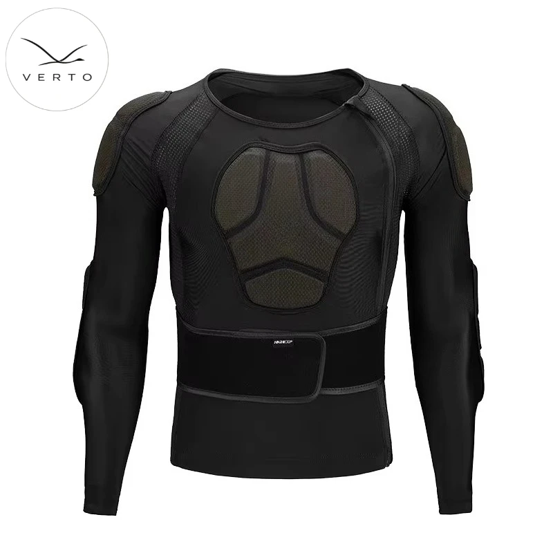 Premium Ski Protective Top with Shock-Absorbing Padding Breathable Design for Freestyle and All-Mountain Skiing