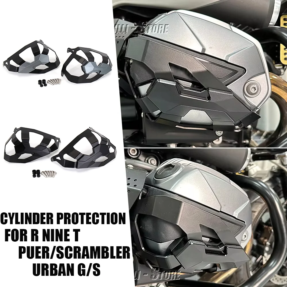 

Motorcycle Cylinder Head Guards Protector Cover Modification For R9T RNINET Pure R NINE T Ninet Scrambler Urban G S Rninet