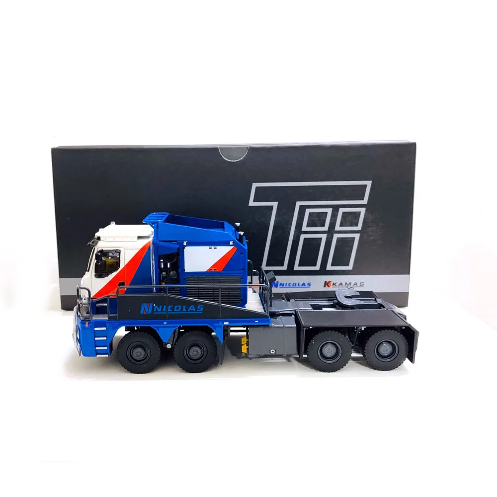 

Three Color! Nicolas Tractomas 4-Axle Truck Tii Group 1:50 Scale DieCast Boy's birthday gift toy scene decoration